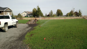 Hydroseeding and Sprinkler System